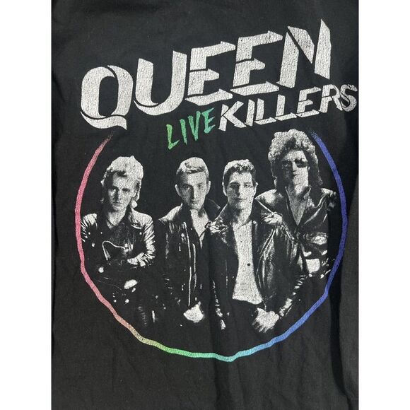 Urban Outfitters Queen Live Killers Long Sleeve T Shirt Black Size Small - Picture 6 of 7
